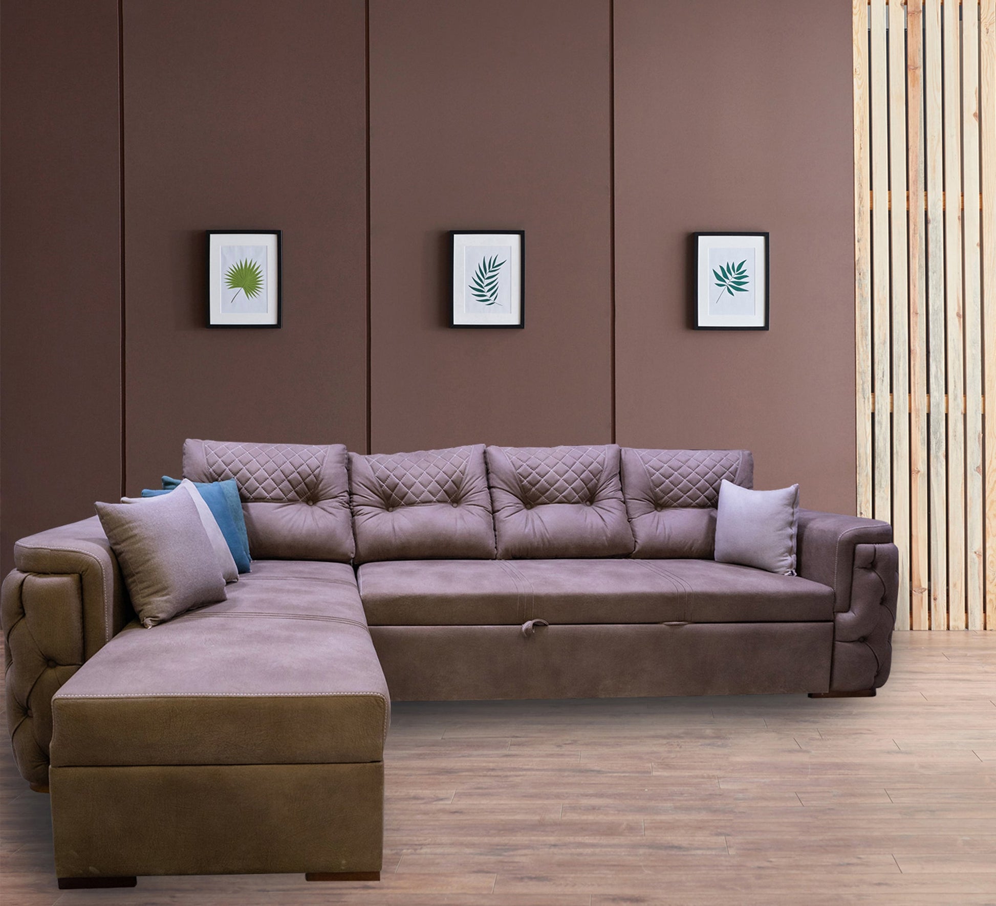 Capotene Corner: Stylish, Durable Outdoor Essentials - Vitrine Furniture - L - shape sofa set