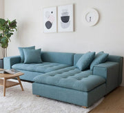 Capotene Living Room - Stylish & Comfortable - Vitrine Furniture - L - shape sofa set