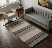 Carpets in multiple colors, alternating black tassels - Vitrine Furniture - Accessories