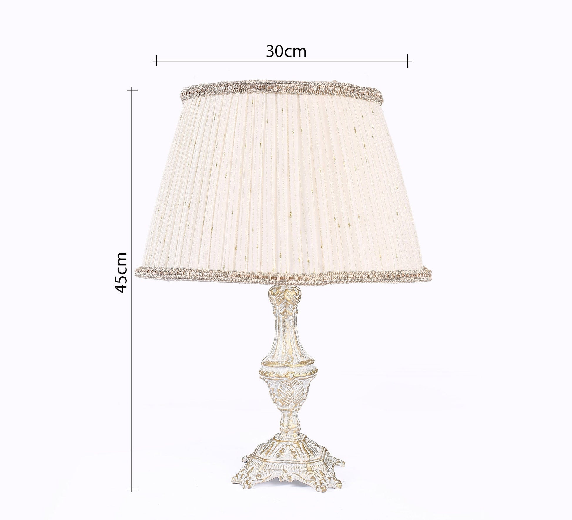 Carved table lamp, decorating spaces - Vitrine Furniture - Lighting