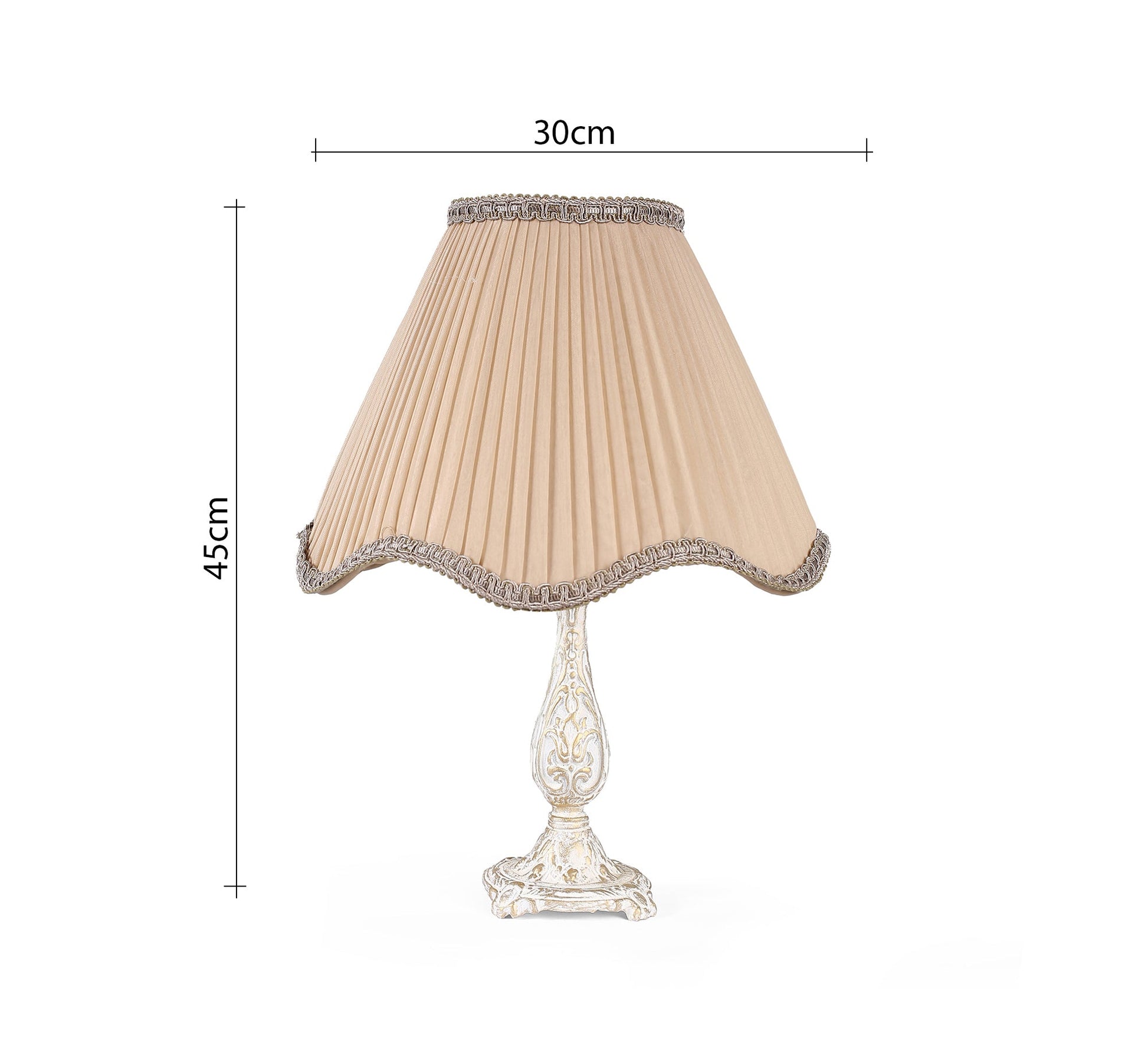 Carved table lamp with a luxurious touch - Vitrine Furniture - Lighting