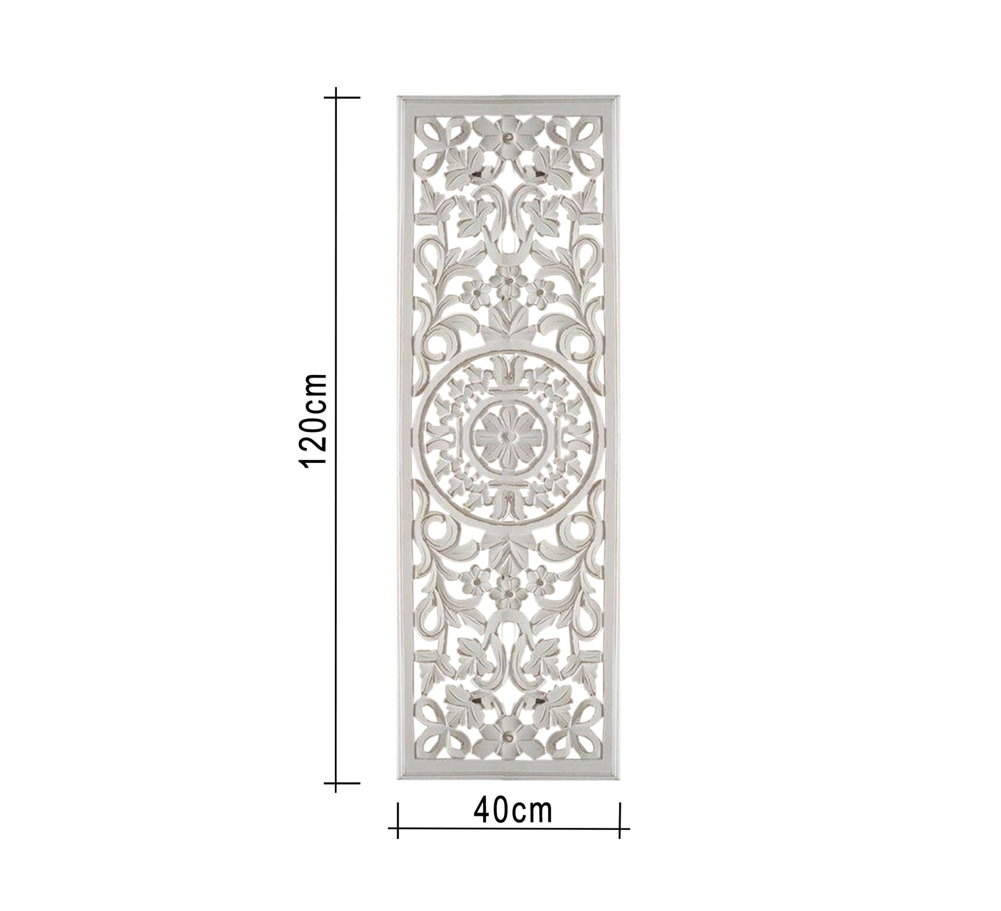 Carved wooden plaque for wall decoration - Vitrine Furniture - Furniture