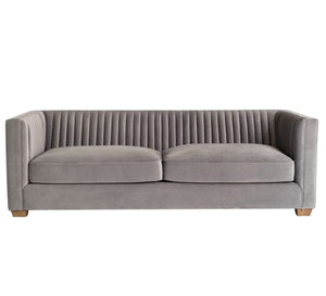 Cascading fabric pleated sofa with backrest - Vitrine Furniture - Living room Sofas