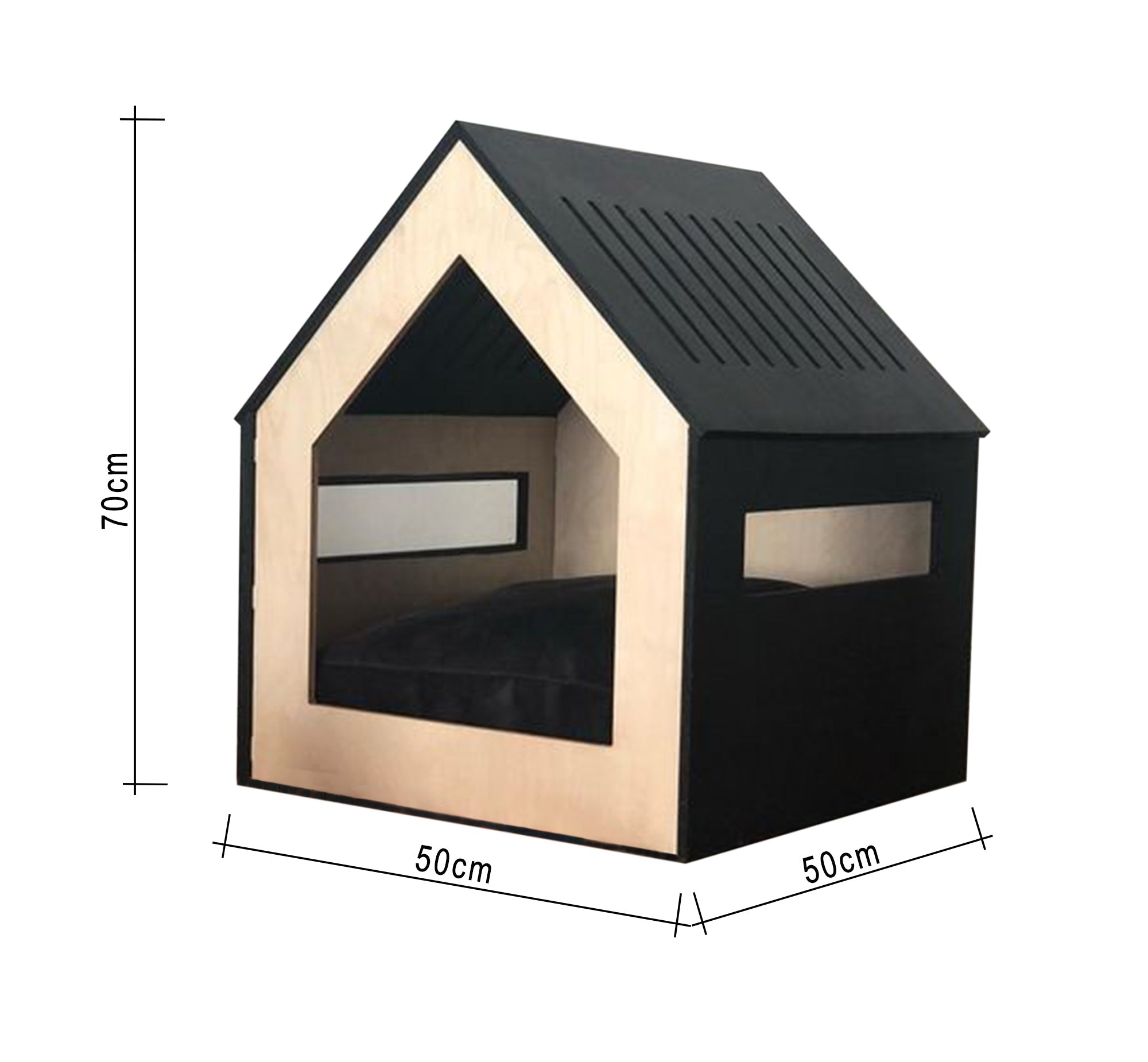 Cat wooden house - Vitrine Furniture - Décor