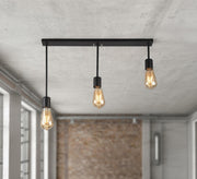 Ceiling chandelier with pendants of varying lengths - Vitrine Furniture - Ceiling lights
