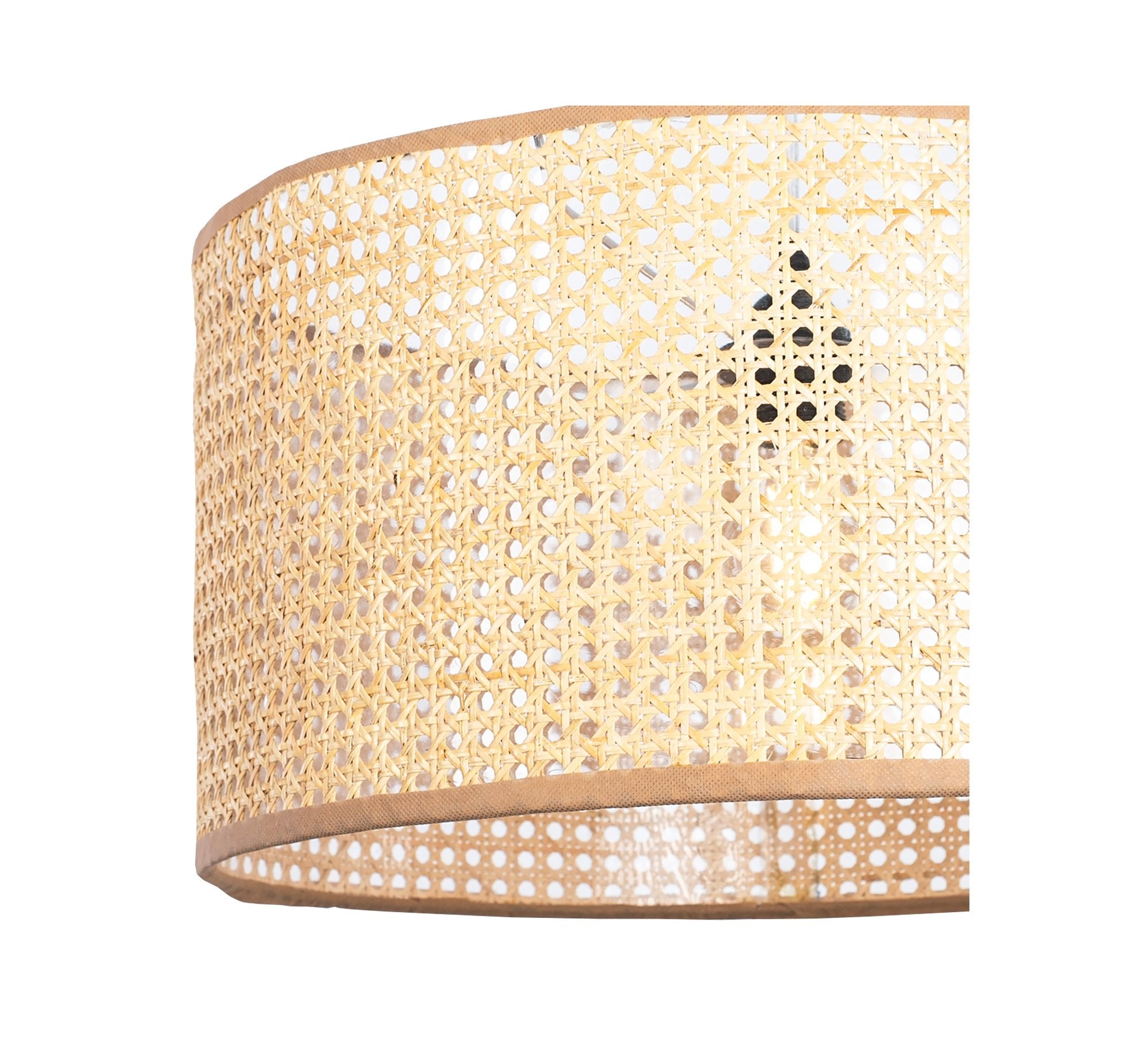Ceiling lamp made of hollow rattan - Vitrine Furniture - Lighting