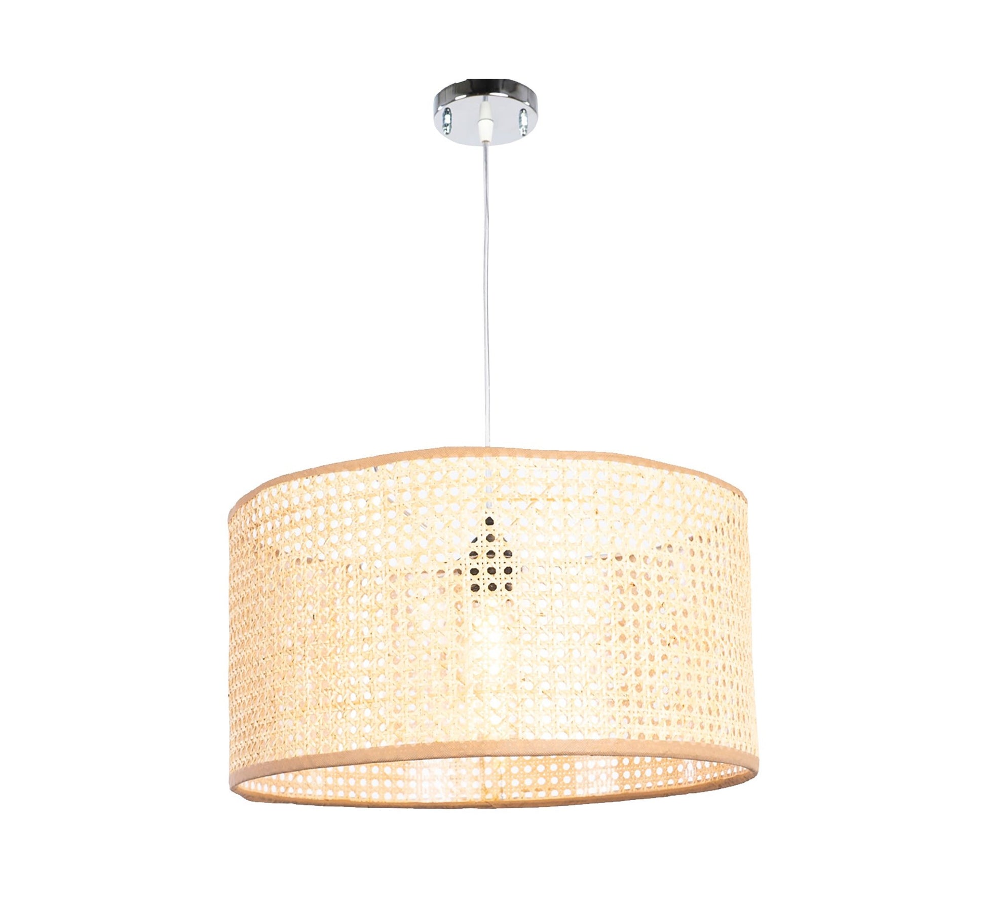 Ceiling lamp made of hollow rattan - Vitrine Furniture - Lighting