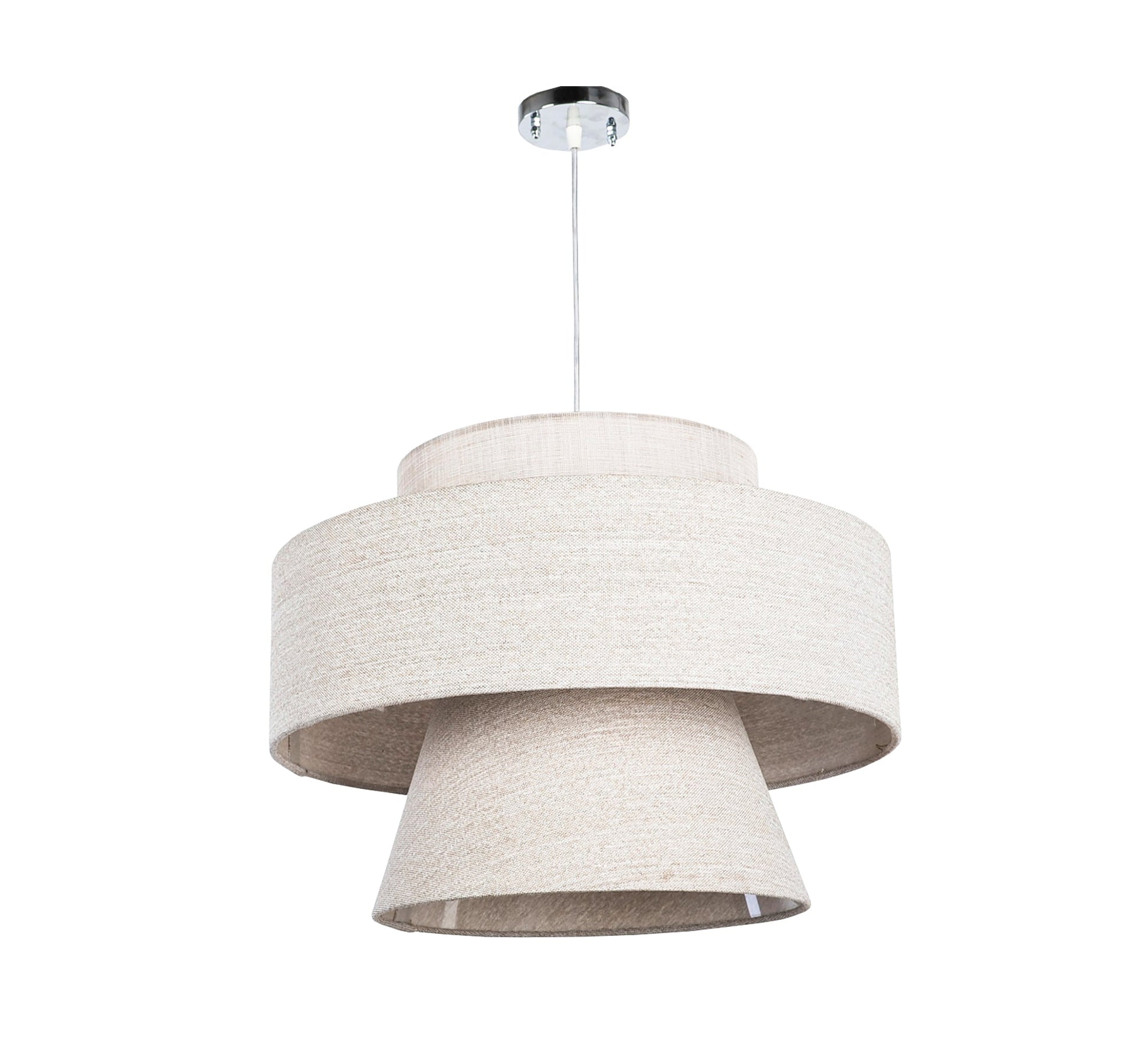 Ceiling lamp with cover in interlocking shapes - Vitrine Furniture - Lighting