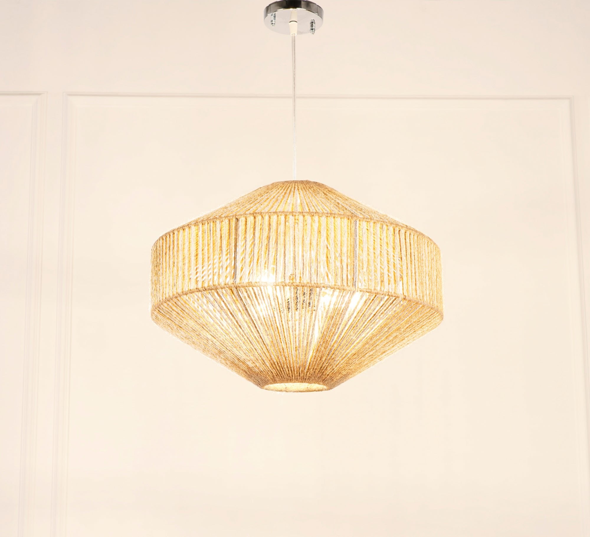 Ceiling lamp with fabric that allows light to pass through - Vitrine Furniture - Lighting