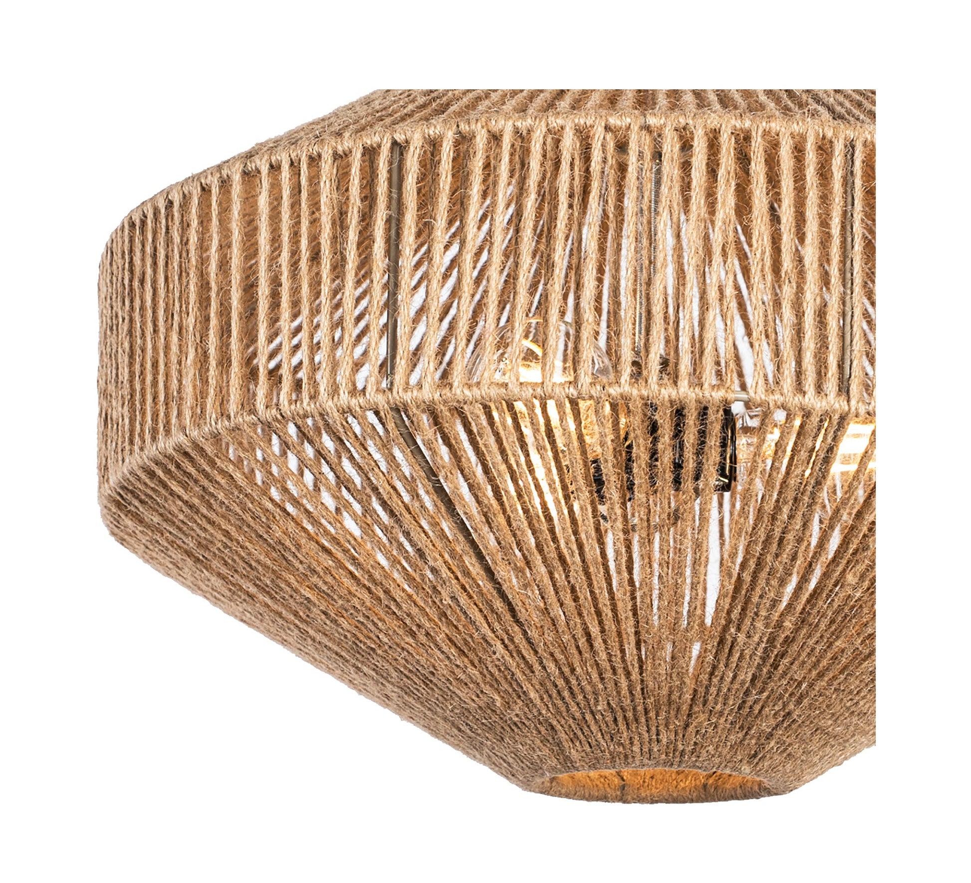 Ceiling lamp with fabric that allows light to pass through - Vitrine Furniture - Lighting