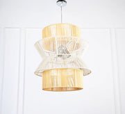 Ceiling lamp with interlocking colors and shapes - Vitrine Furniture - Lighting