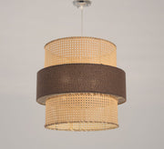 Ceiling lighting covered with fabric strips - Vitrine Furniture - Lighting