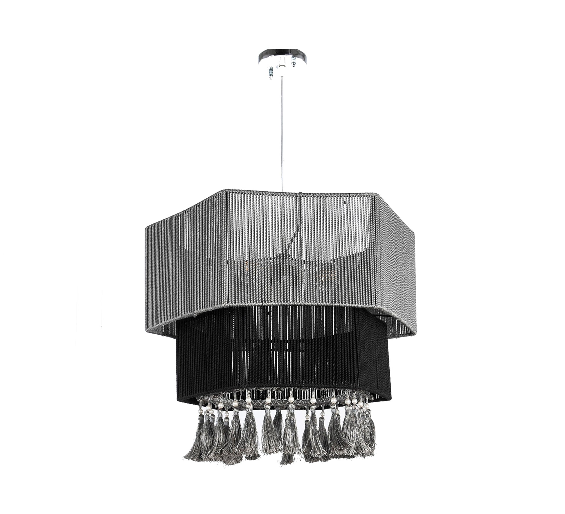 Ceiling pendant in gray and black - Vitrine Furniture - Lighting
