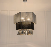 Ceiling pendant in gray and black - Vitrine Furniture - Lighting