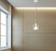 Ceiling pendant with hollow metal cage lamp cover - Vitrine Furniture - Lighting