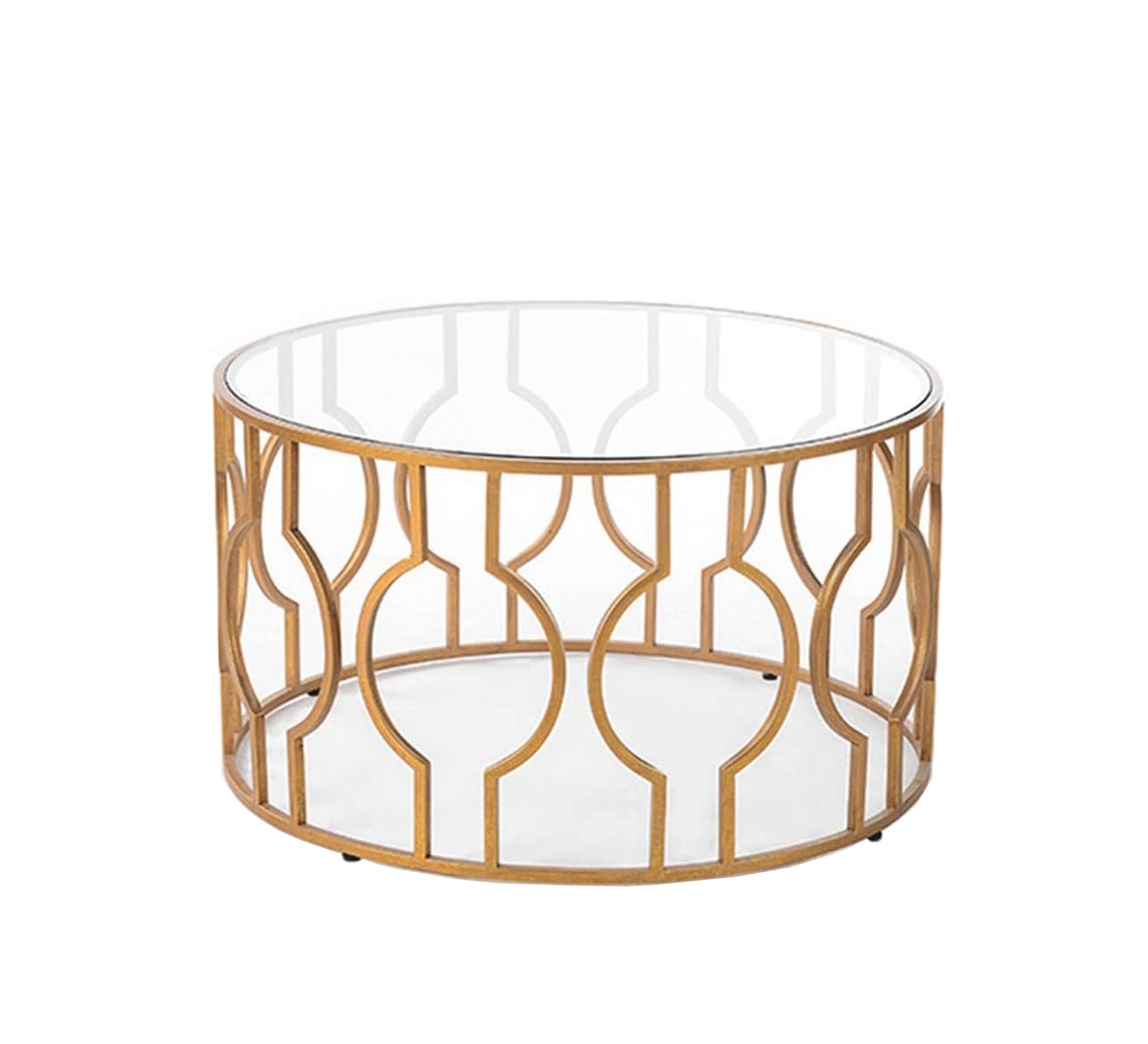 Center table with a decorative metal frame - Vitrine Furniture - Furniture