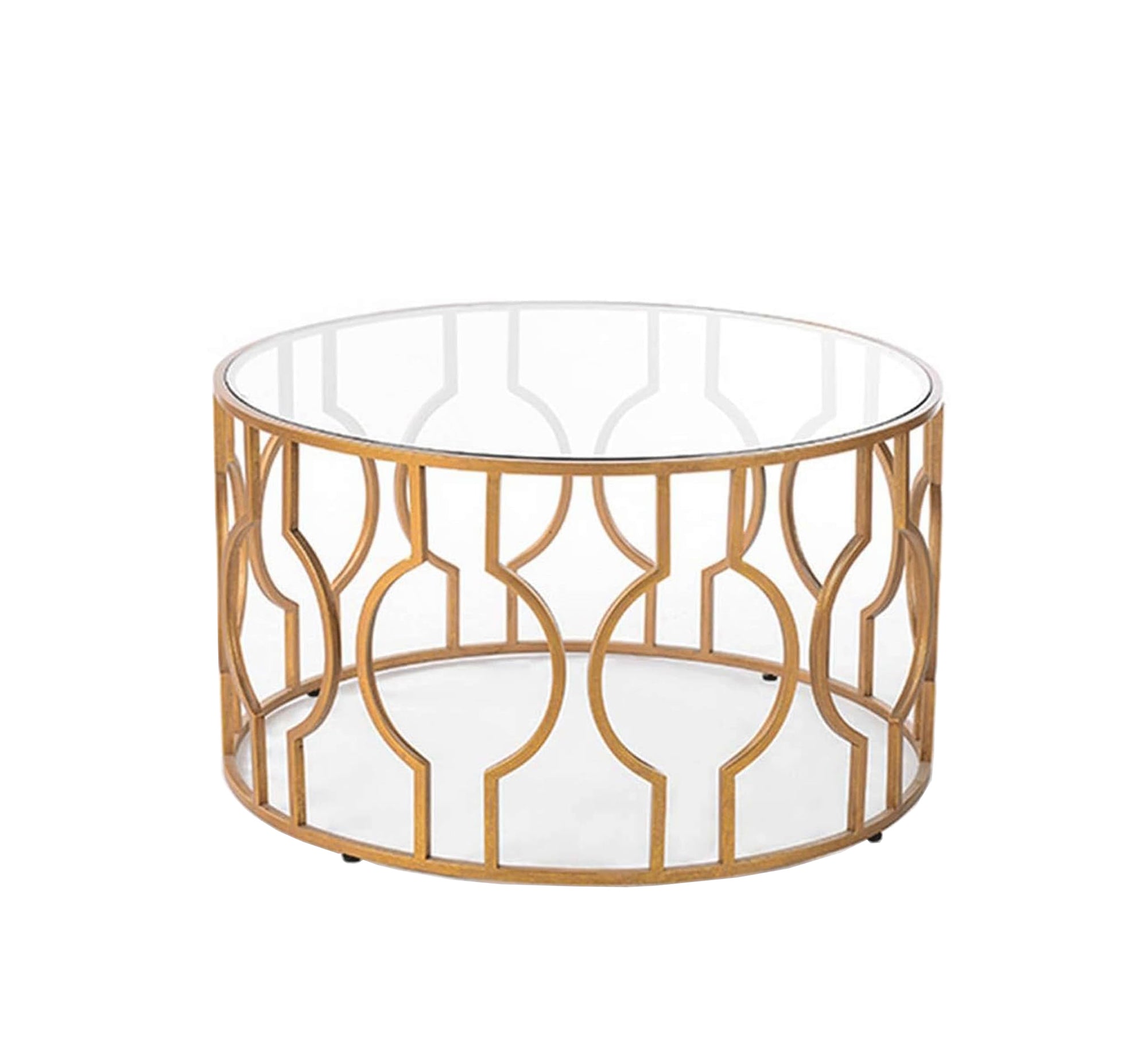 Center table with a decorative metal frame - Vitrine Furniture - Furniture