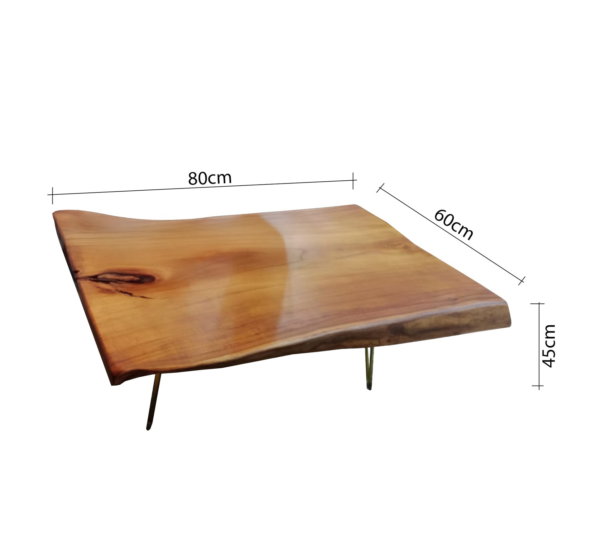 Center table with glossy wooden top - Vitrine Furniture - Furniture