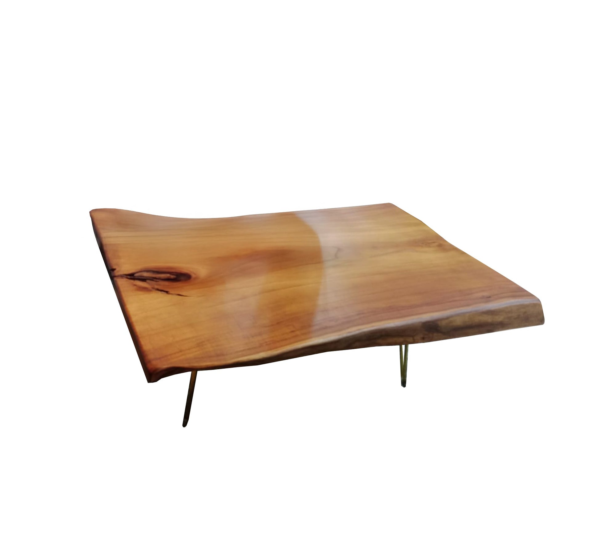 Center table with glossy wooden top - Vitrine Furniture - Furniture