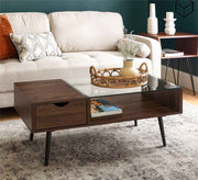 Center table with sturdy beech legs - Vitrine Furniture - Furniture