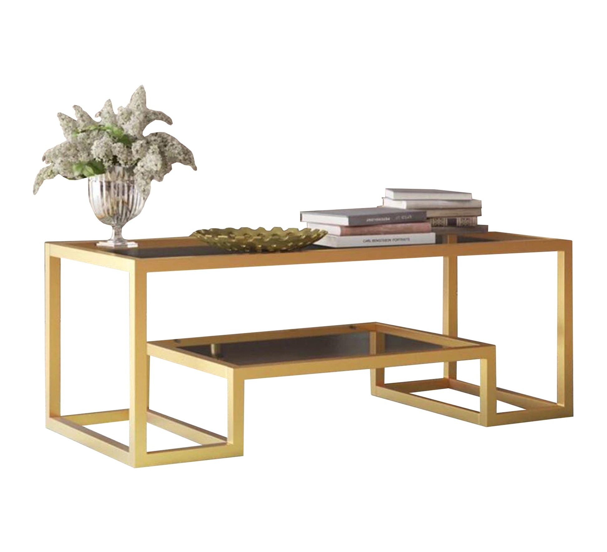Center table with two tiered surfaces - Vitrine Furniture - Furniture