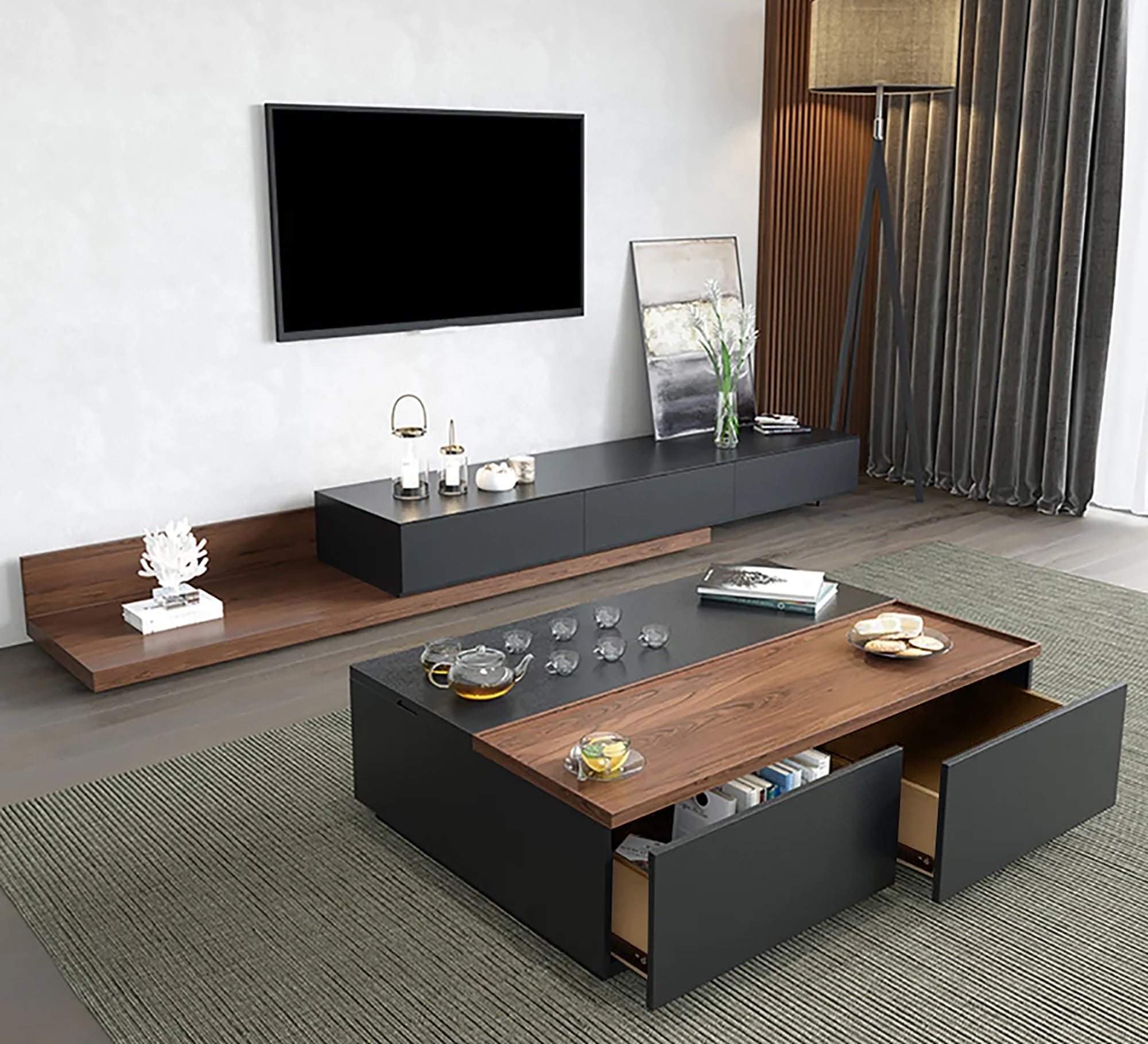 Central Tables & TV Units with Modern Flair - Vitrine Furniture - Furniture