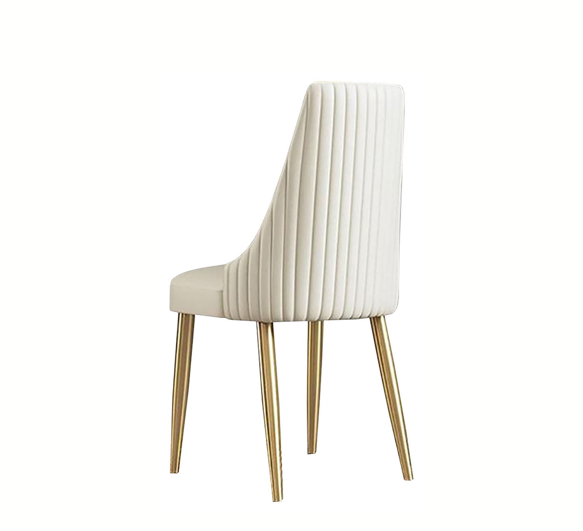 Chair with ribbed backrest - Vitrine Furniture - Furniture