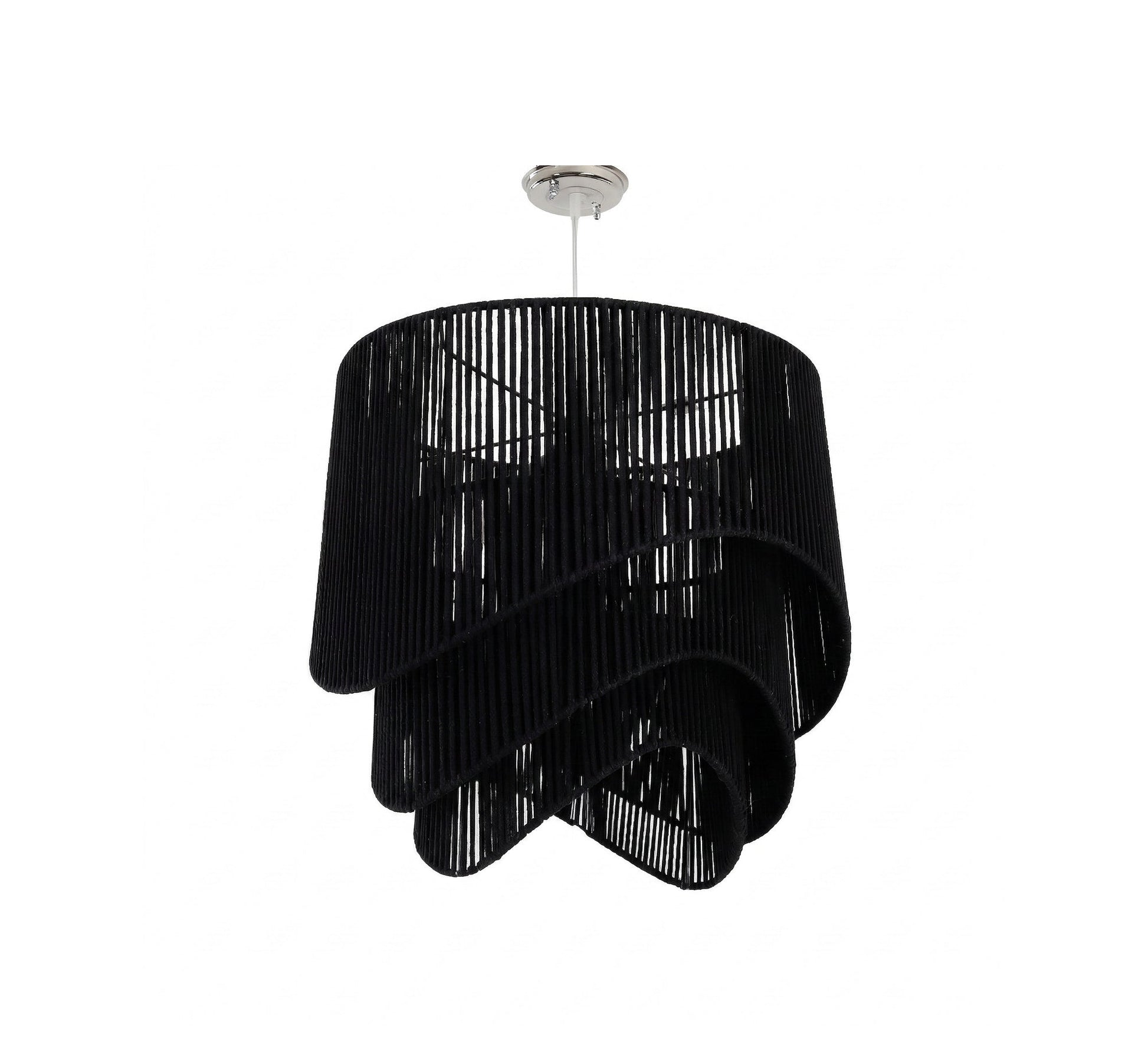 Chandelier with a flowing, overlapping layered design - Vitrine Furniture - Ceiling lights