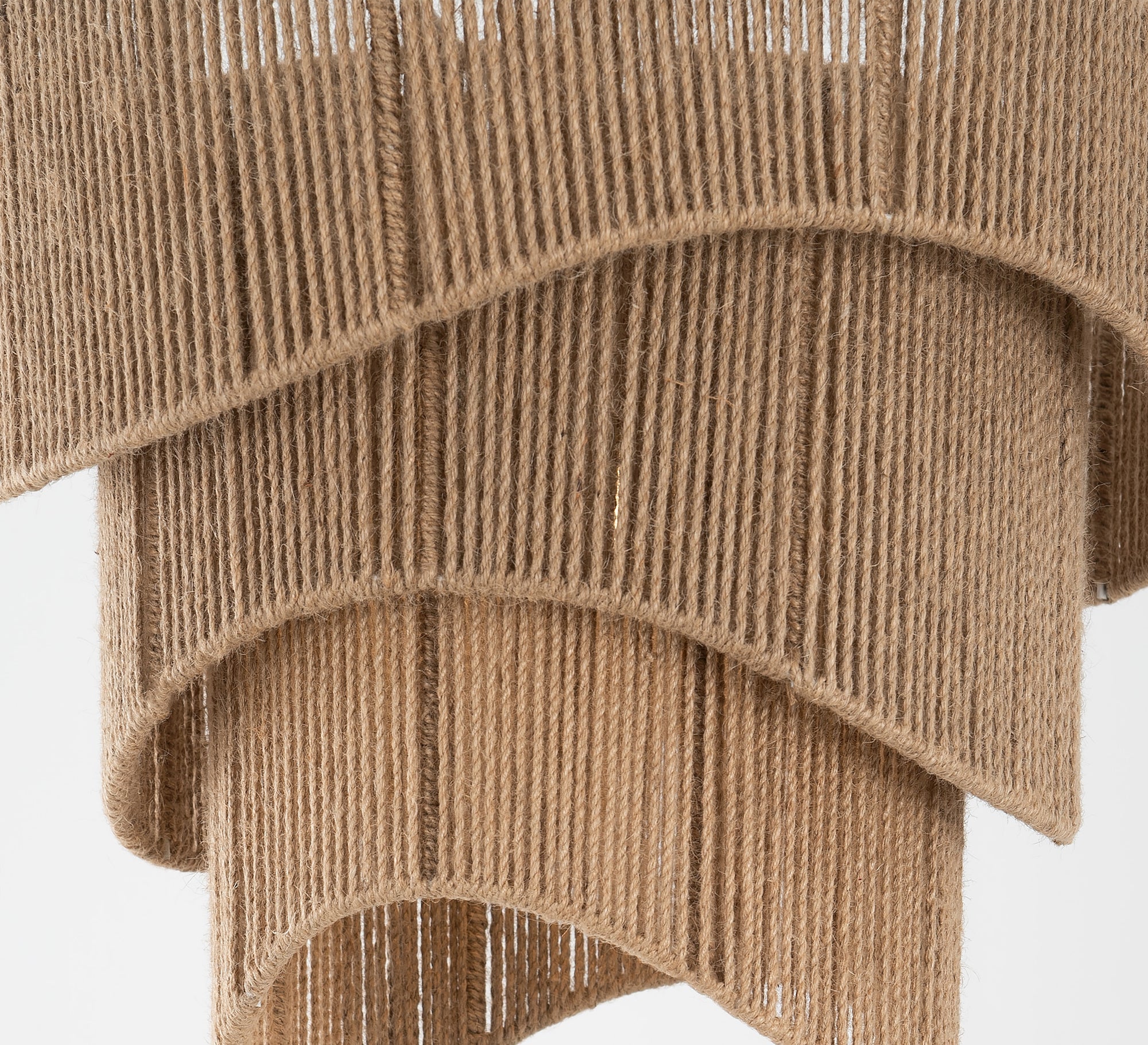 Chandelier with a geometric design, three cylindrical layers - Vitrine Furniture - Ceiling lights
