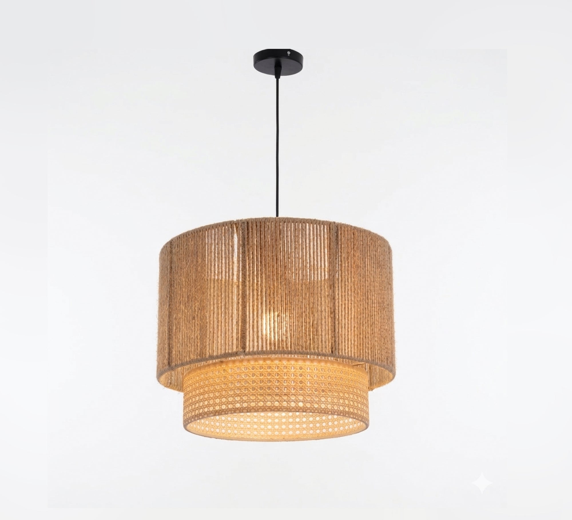 Chandelier with an interlocking tiered design - Vitrine Furniture - Ceiling lights