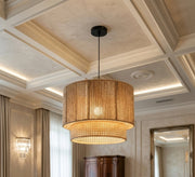 Chandelier with an interlocking tiered design - Vitrine Furniture - Ceiling lights