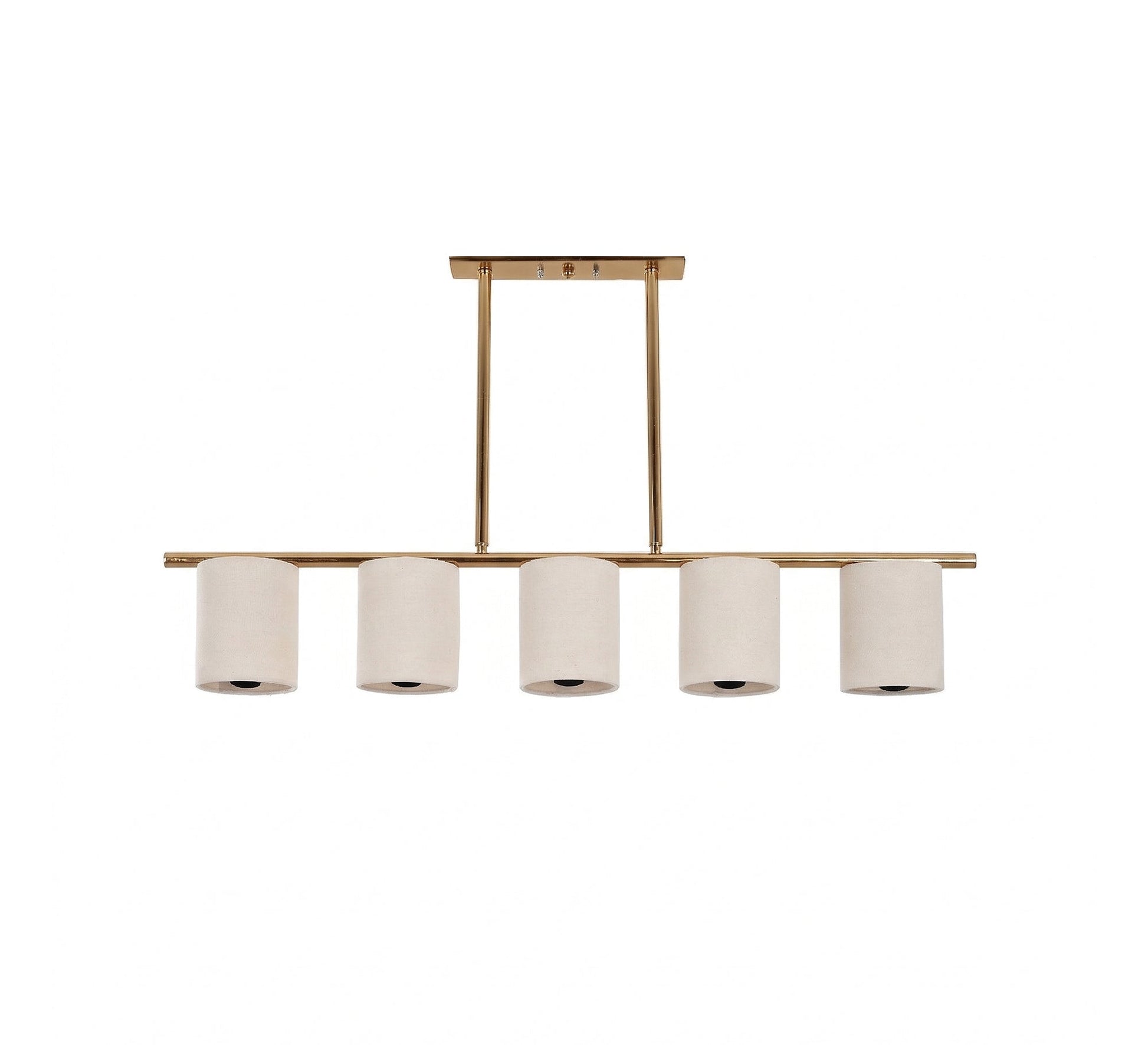 Chandelier with five cylindrical units - Vitrine Furniture - Ceiling lights