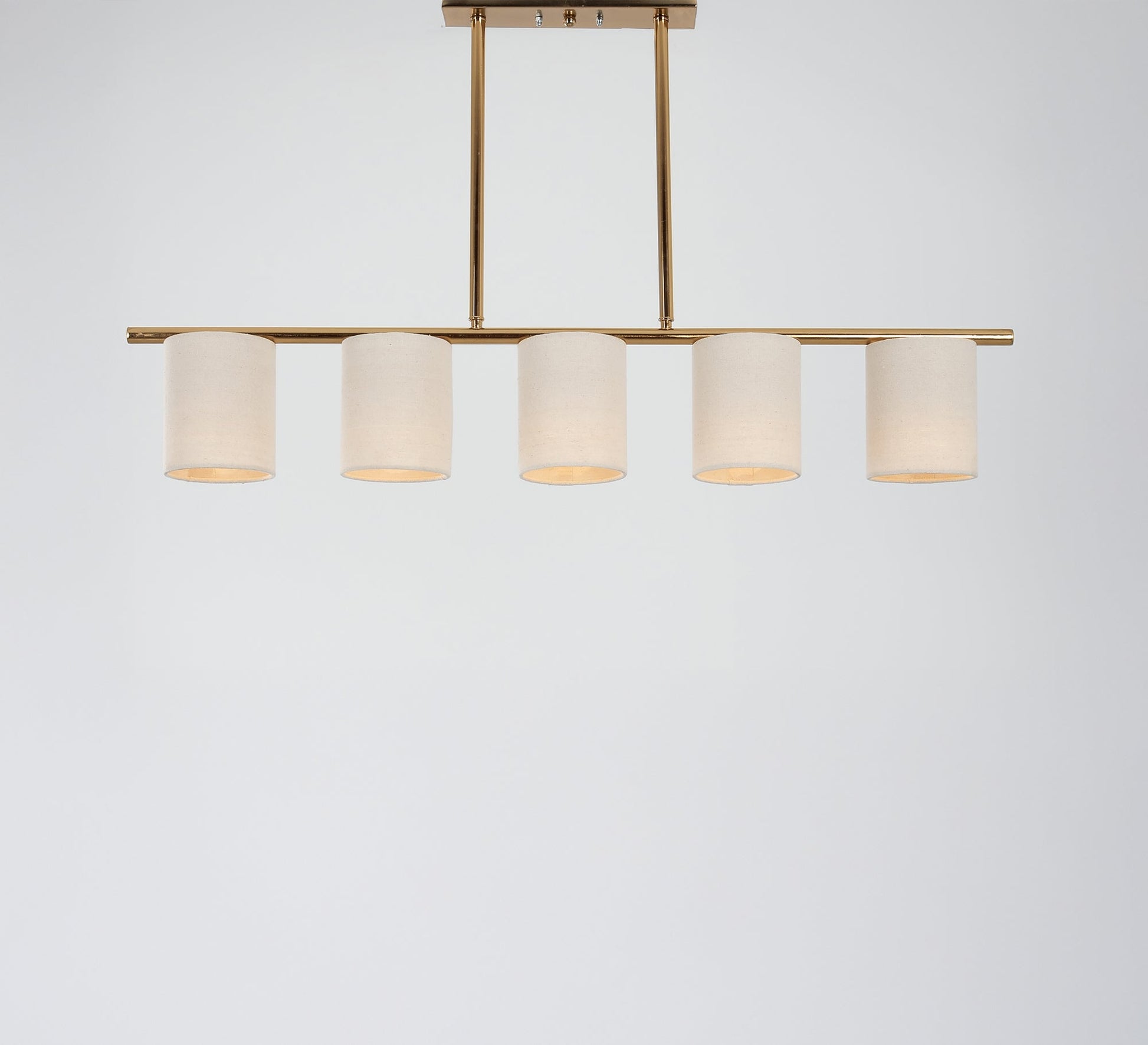 Chandelier with five cylindrical units - Vitrine Furniture - Ceiling lights