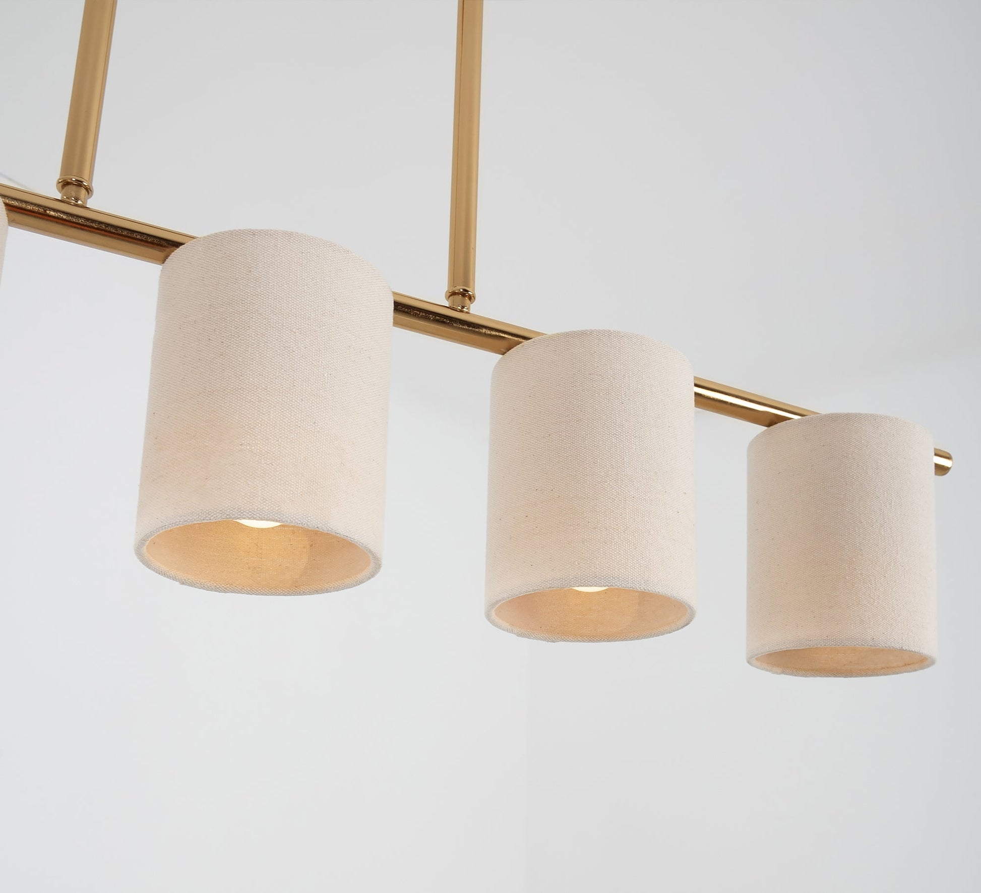 Chandelier with five cylindrical units - Vitrine Furniture - Ceiling lights