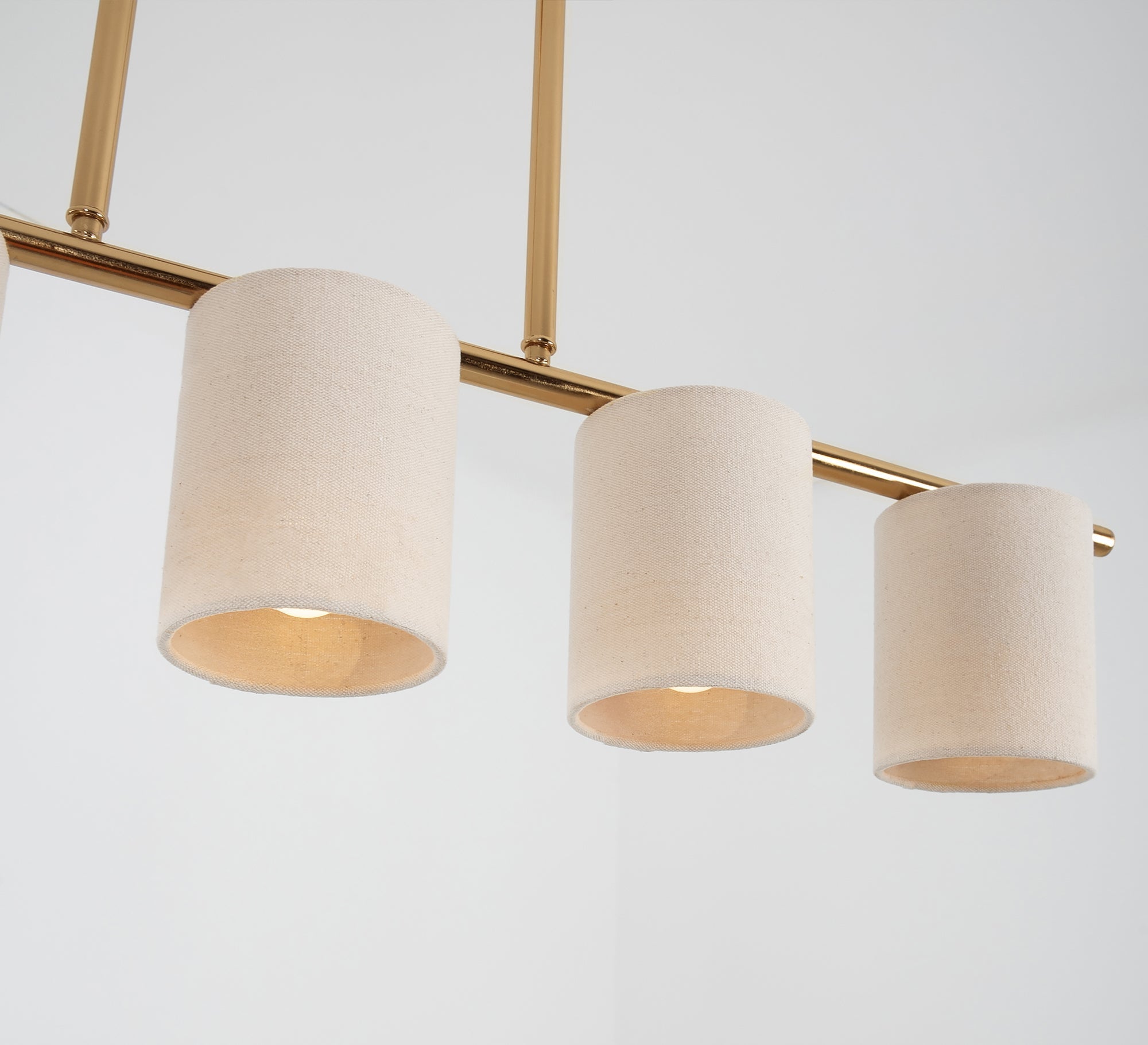 Chandelier with five cylindrical units - Vitrine Furniture - Ceiling lights