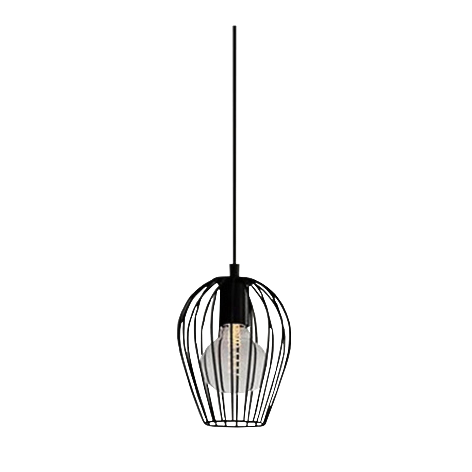 Chandelier with hollow oval pendant - Vitrine Furniture - Lighting