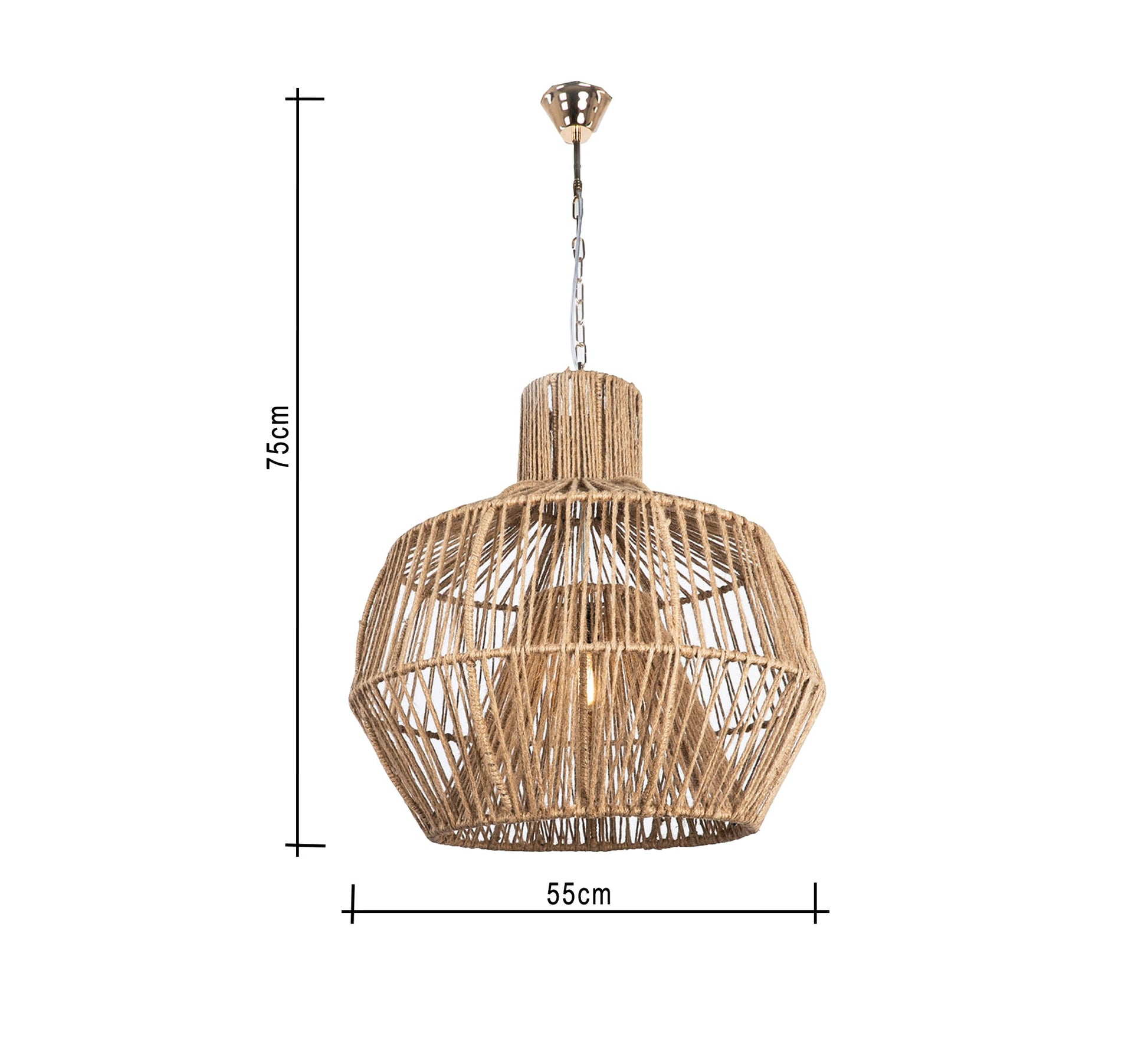 Chandelier with modern design - Vitrine Furniture - Lighting