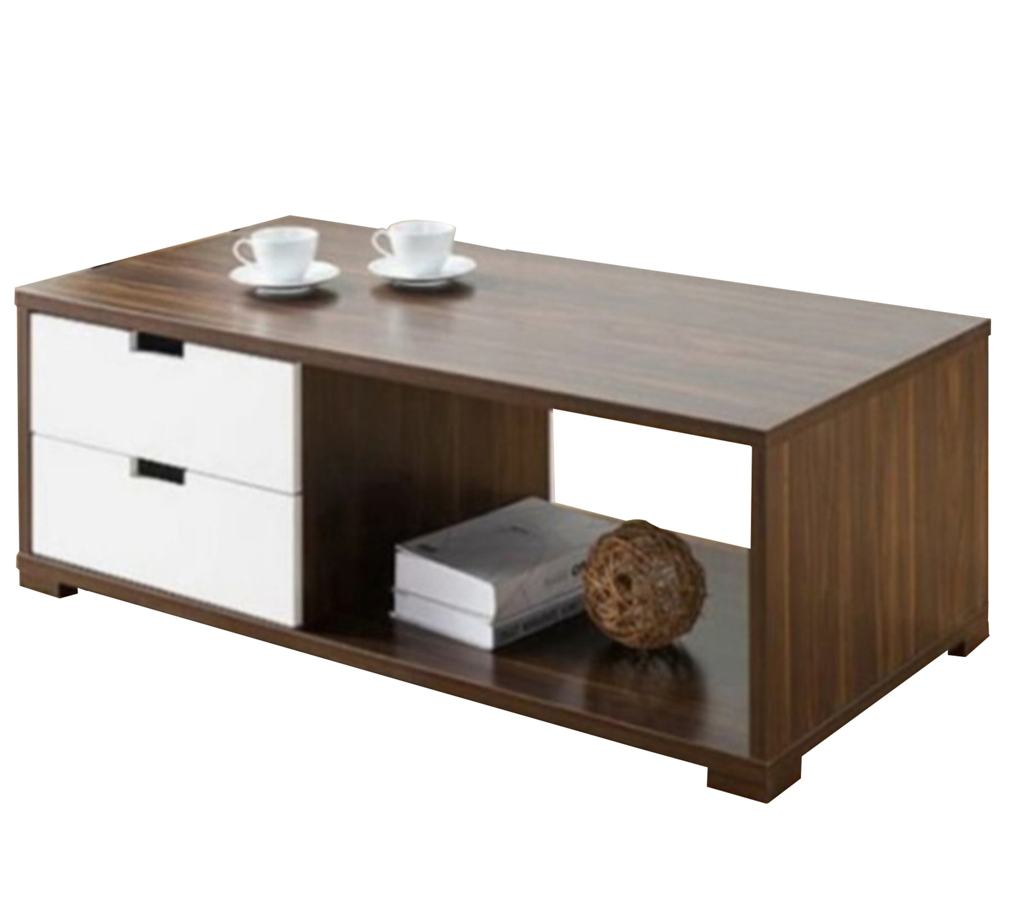 Chest table with 2 drawers and storage space - Vitrine Furniture - Furniture