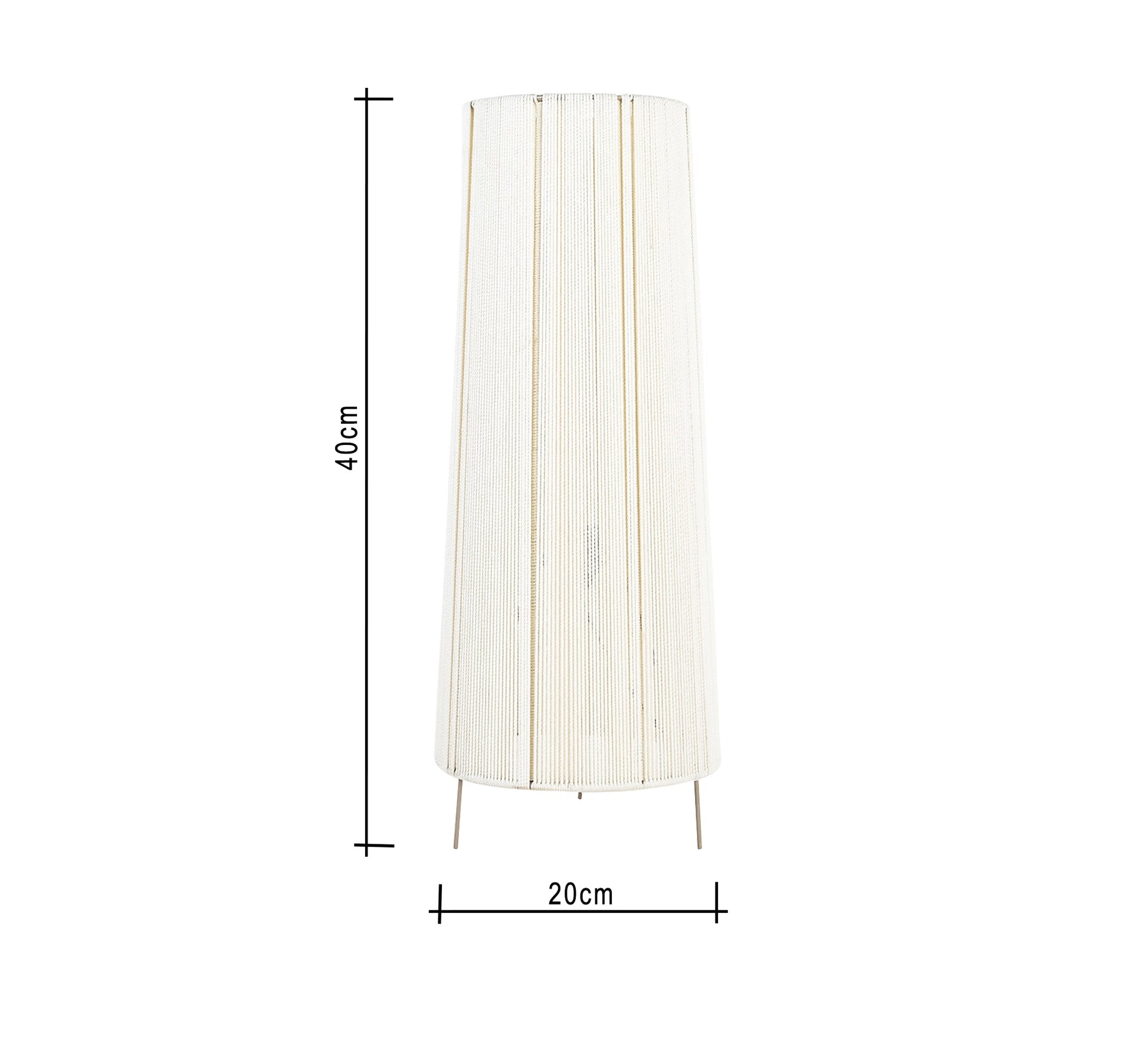 Chic cylindrical floor lamp - Vitrine Furniture - Lighting