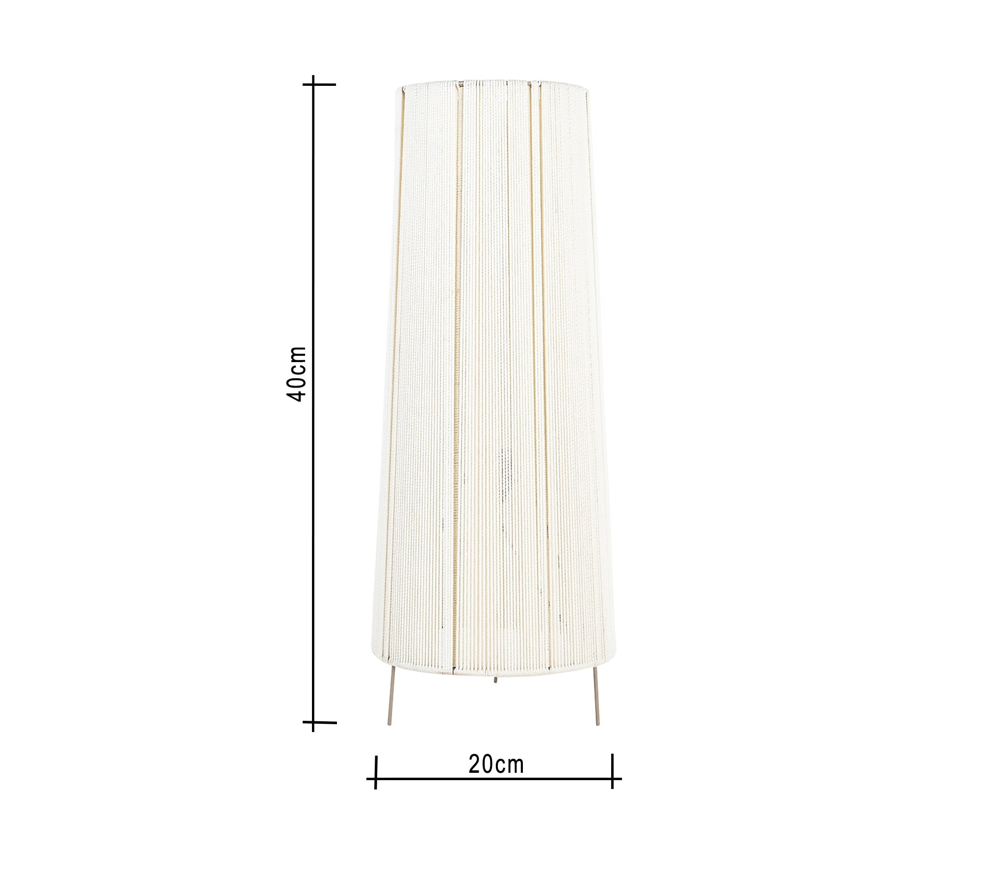 Chic cylindrical floor lamp - Vitrine Furniture - Lighting