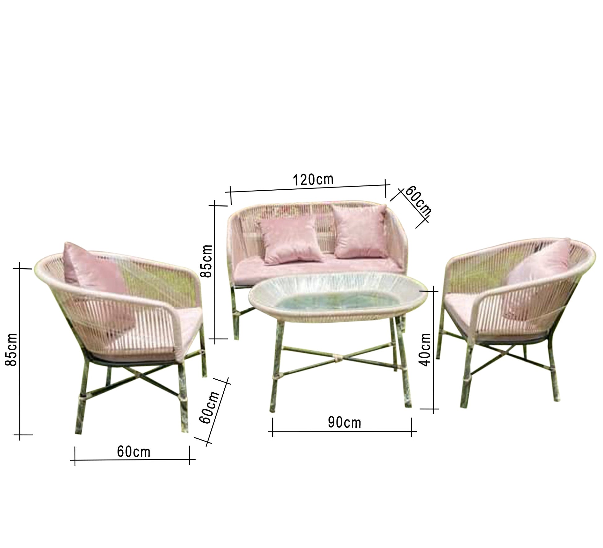 Chic Sofa & Chairs - Comfort & Style - Vitrine Furniture - Lounge Sets