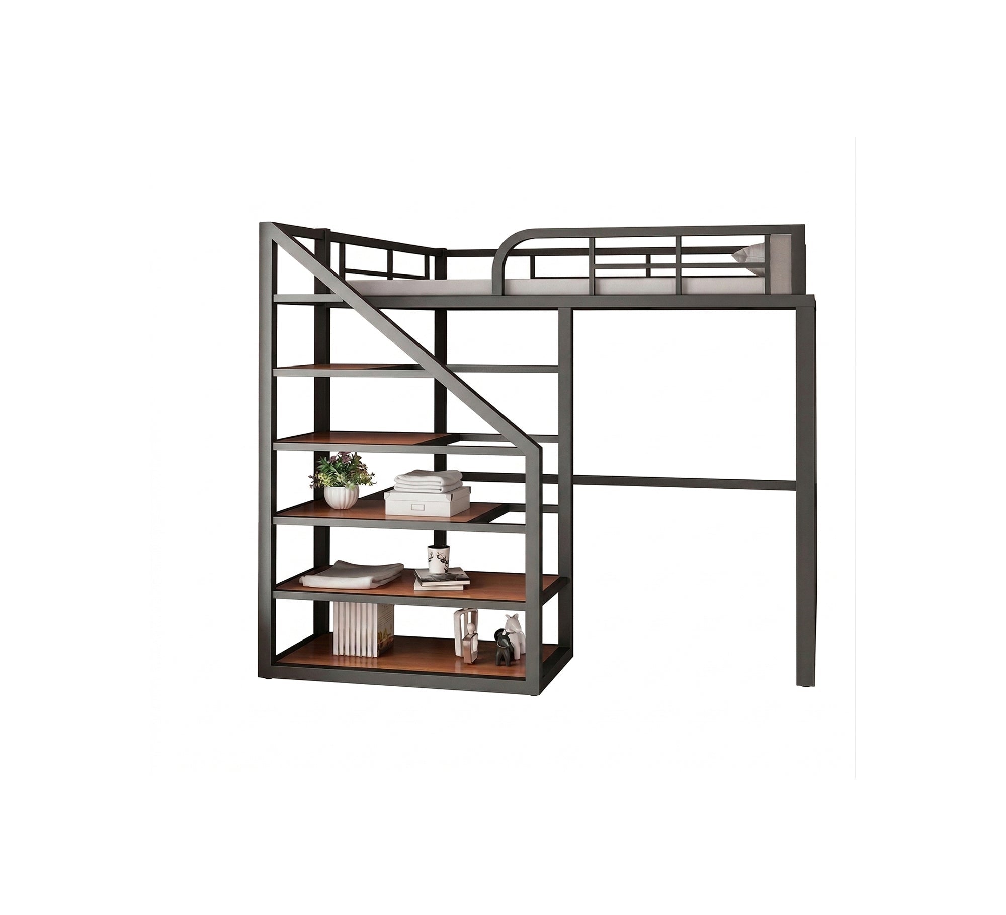 Children's bed with Shelves - Vitrine Furniture - Beds