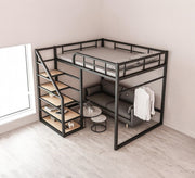 Children's bed with Shelves - Vitrine Furniture - Beds