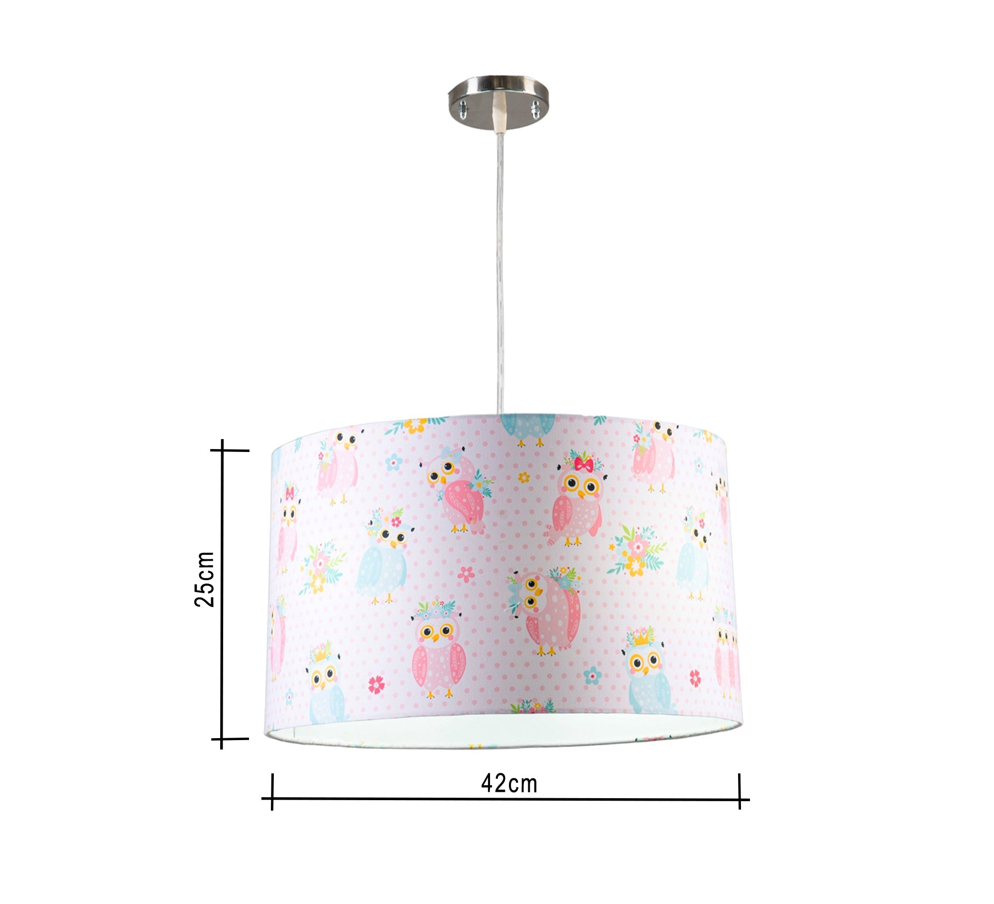 Children's Light Owl Pendant Light - Vitrine Furniture - Lighting