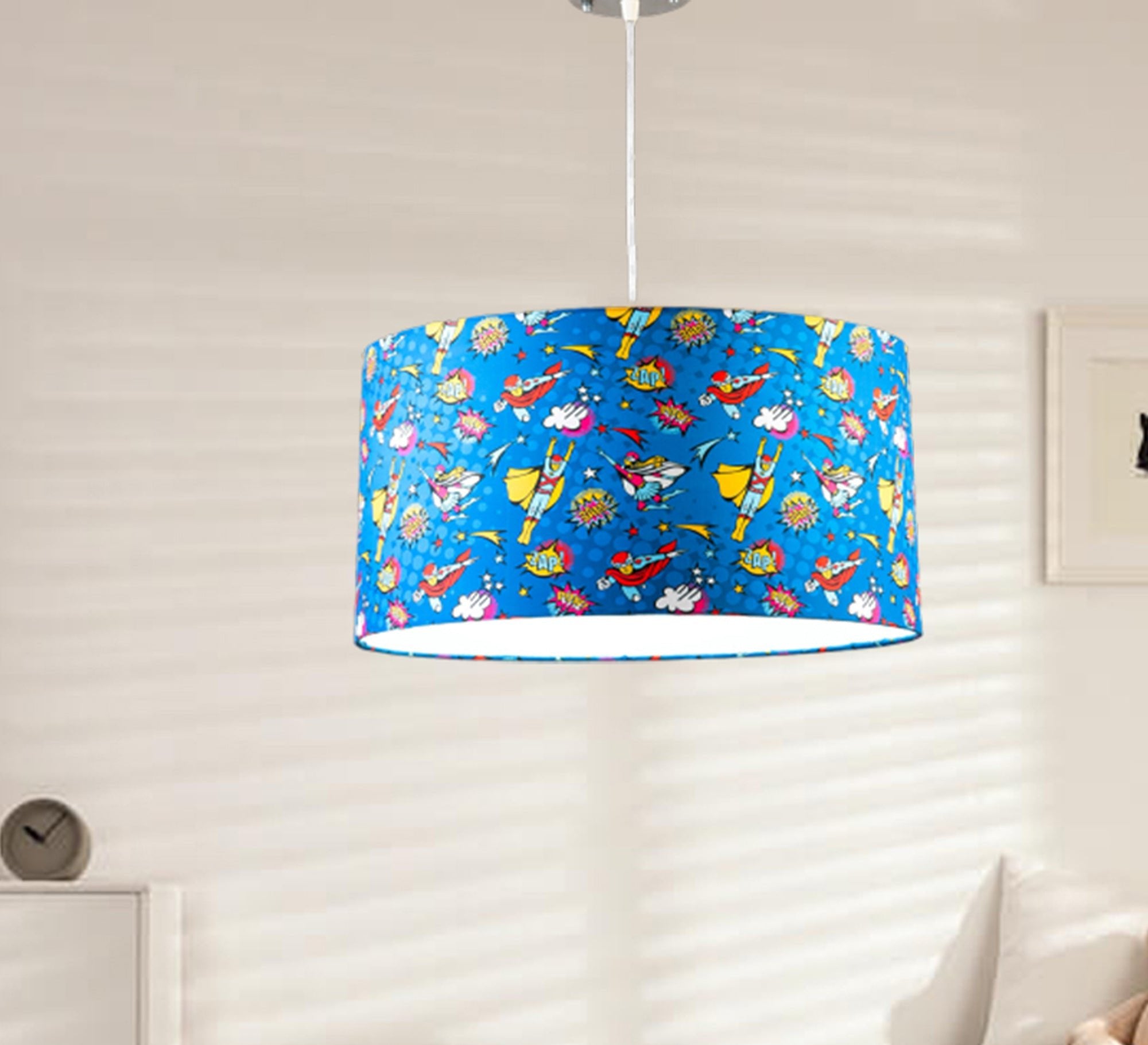 Children's Superman and Batman pendant lights - Vitrine Furniture - Lighting
