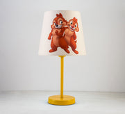 Chip and Dale Lamp : Fun, Lighting, Decor, Kids with Gold Base - Vitrine Furniture - Lighting