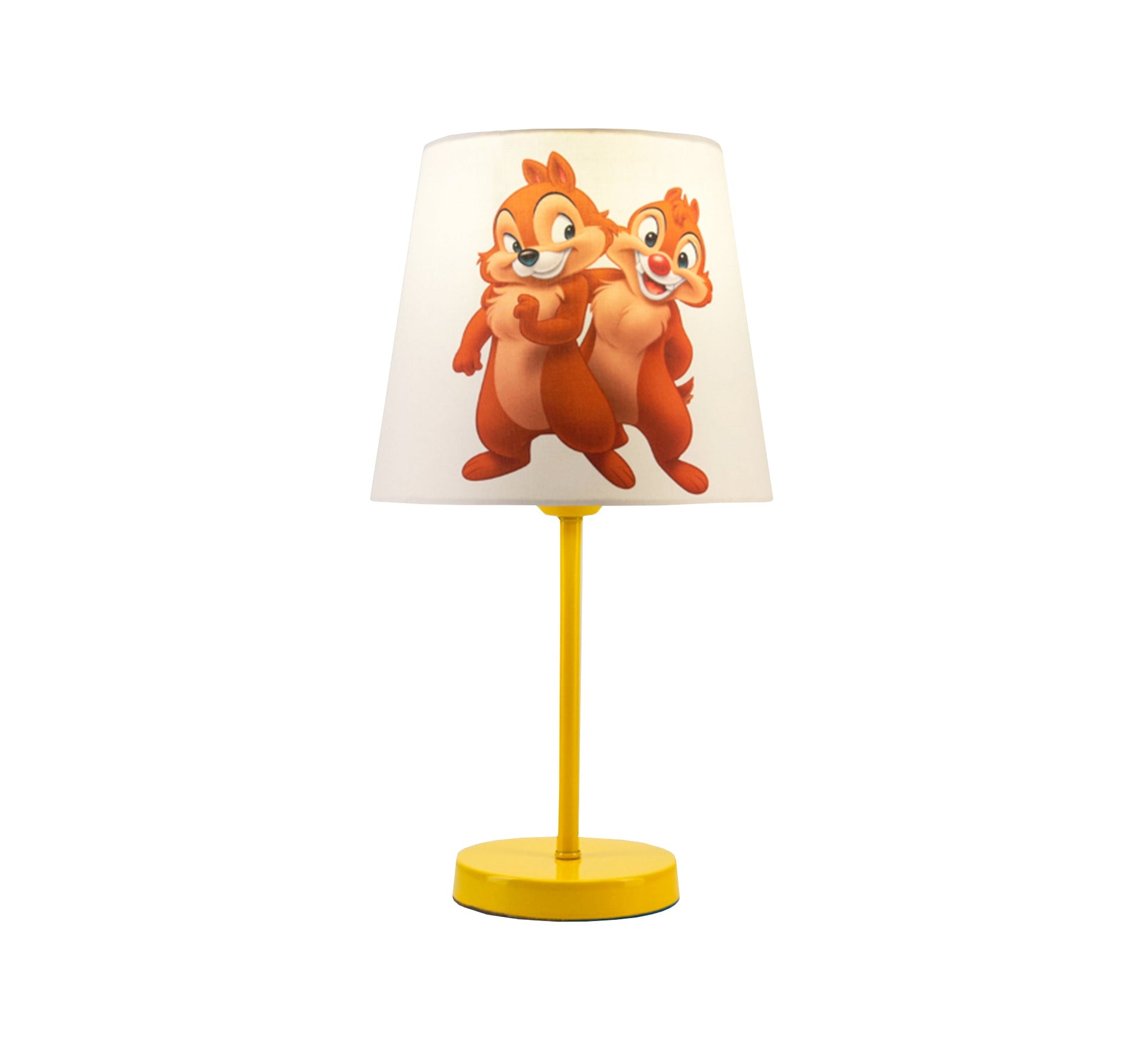 Chip and Dale Lamp : Fun, Lighting, Decor, Kids with Gold Base - Vitrine Furniture - Lighting