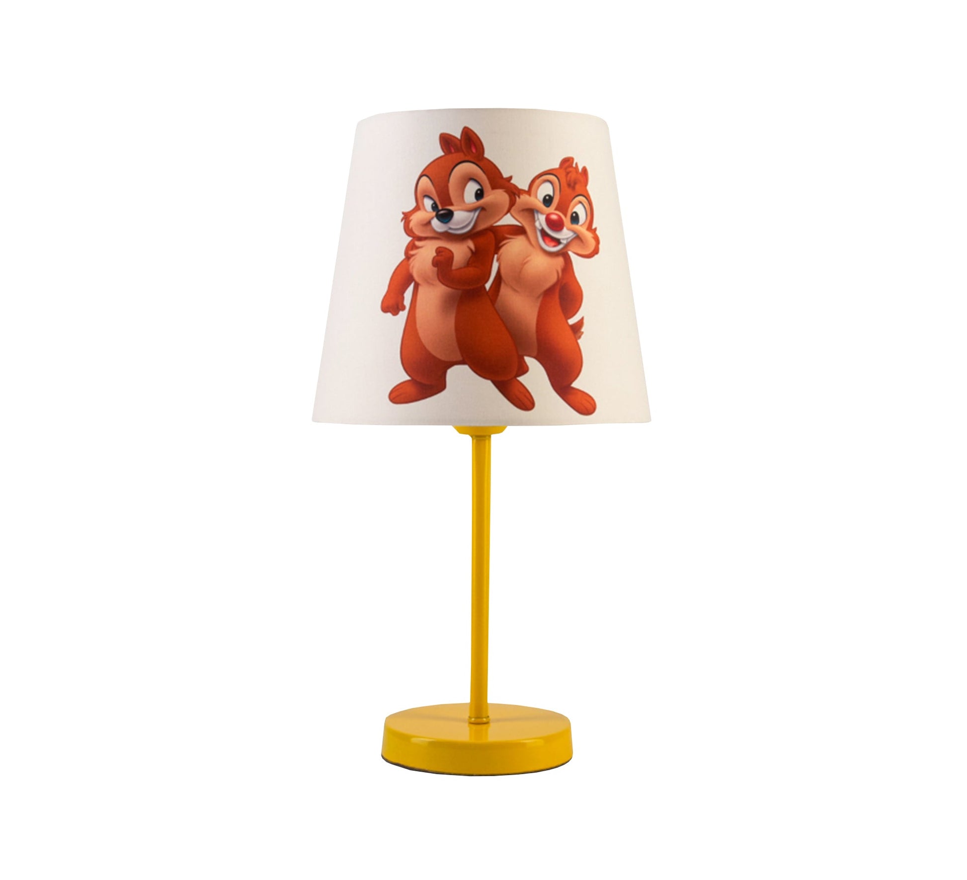 Chip and Dale Lamp : Fun, Lighting, Decor, Kids with Gold Base - Vitrine Furniture - Lighting