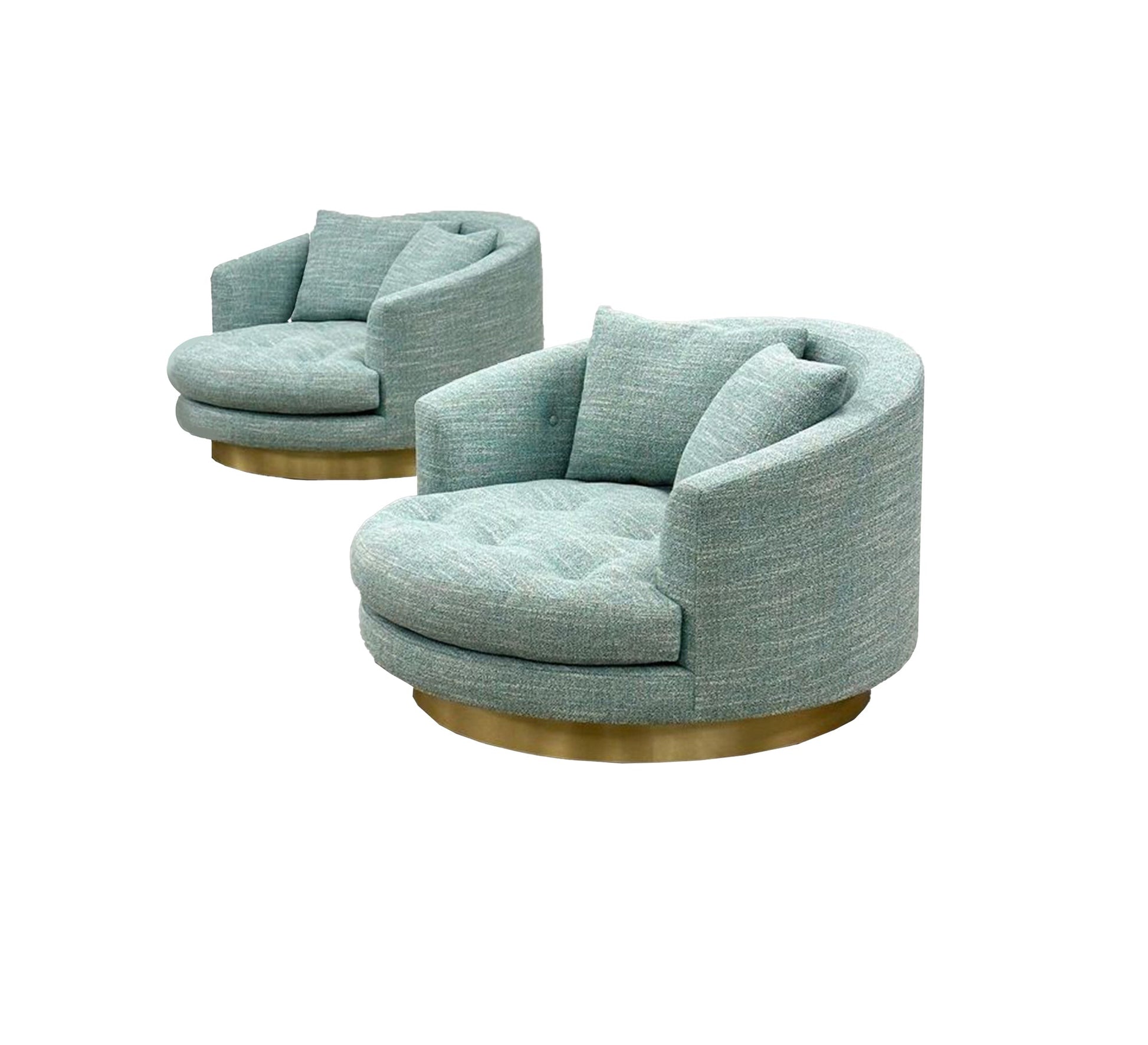 Circular armchair and high backrest - Vitrine Furniture - Furniture