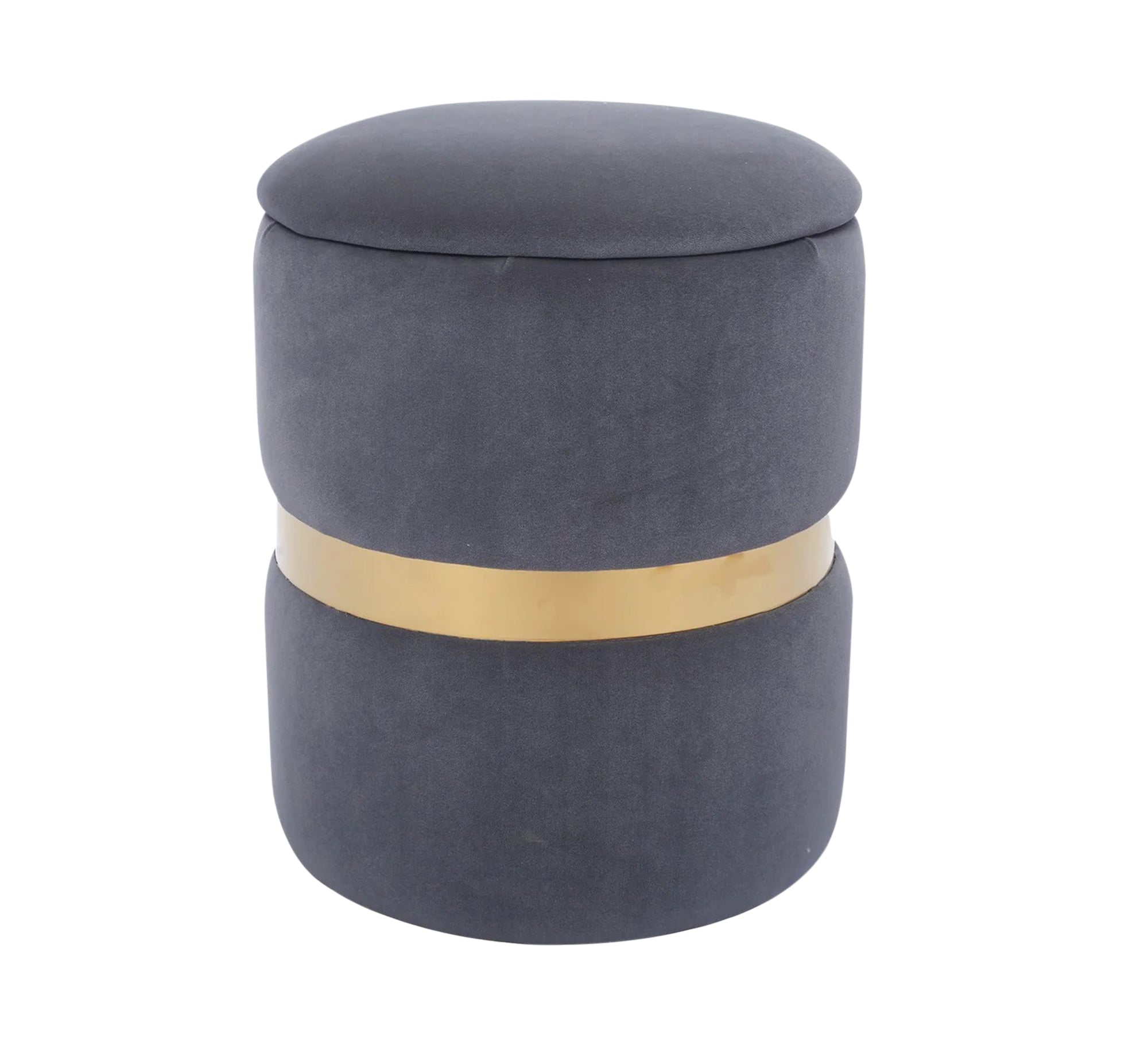 Circular pouffe for living rooms - Vitrine Furniture - Furniture